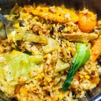 All ingredients mixed well together at New Green Pasture Cafe 新绿园 in Central Singapore