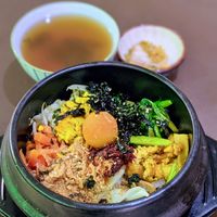 Bibimbap at New Green Pasture Cafe 新绿园 in Central Singapore
