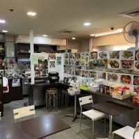 The restaurant   at New Green Pasture Cafe 新绿园 in Central Singapore