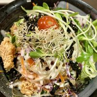 One of their salads at New Green Pasture Cafe 新绿园 in Central Singapore