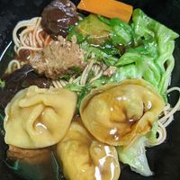 Wonton noodle - $12.80 at New Green Pasture Cafe 新绿园 in Central Singapore