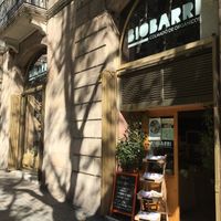 Outside at BioBarri in Barcelona