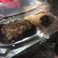 Cannoli and chocolate mousse brownie at House of Flavor in Bayonne