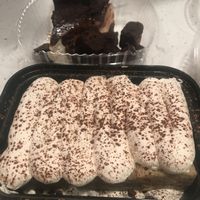 Tiramisu and chocolate brownie cheezecake at House of Flavor in Bayonne