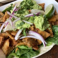 Eggplant tacos at Chisme Cantina in San Francisco