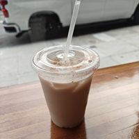 Horchata (vegan!) at Chisme Cantina in San Francisco