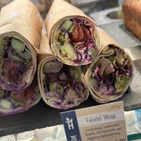 falafel wrap vegan  at Haferkater - Hbf Köln - Kiosk in Cologne