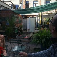 terrace at Delicatessen Boetiek in Mechelen