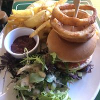 Burger  at Angarrack Inn in Hayle
