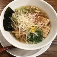 Vegan ramen (yuzu flavor) at Kyushu Jangara Ramen - Seibu Ikebukuro in Tokyo