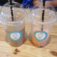 Protein and fruit smoothies at Mr C Juicebar in 