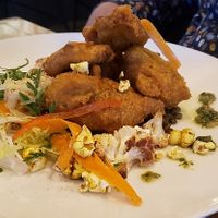 shitake fritters at Twisted Fern in Park City