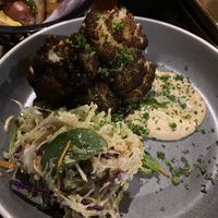 Pickled and Fried Cauliflower (bizarre - do not recommend) at Tippler's Tap in South Brisbane