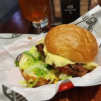 Cheeseburger at Tippler's Tap in South Brisbane