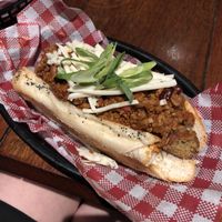 The chilli dog at Tippler's Tap in South Brisbane