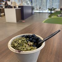 Blueberry pumpkin seed  at Superfruit Republic in Denver