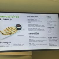 Menu 1 at The Chopped Leaf in Port Coquitlam