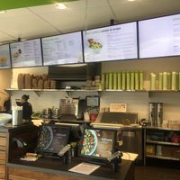 Order station at The Chopped Leaf in Port Coquitlam