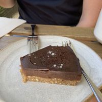 Raw salted caramel (already eaten some, couldn’t resist) at mymuybueno Deli in Mallorca