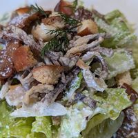 Caesar salad at Green Man's Arms in Carlton