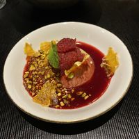 Pistachio Panacotta  #Veganuary at Green Man's Arms in Carlton