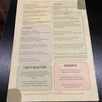 menu  at Green Man's Arms in Carlton