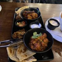  Vegan Thali - very good!!  at Atticus Finch in Rotorua