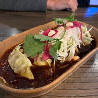 Vegan dumplings at Atticus Finch in Rotorua