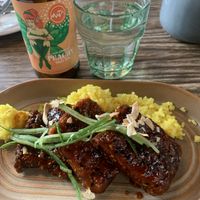 Sesame Crusted  Tofu Steaks  at Atticus Finch in Rotorua