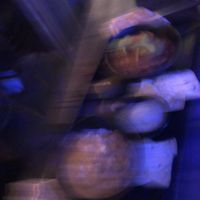 The picture is moved but you can still see it’s a bigger plate for sharing the korma curry and jackfruit tiki masala  at Atticus Finch in Rotorua