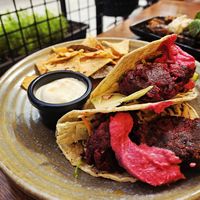 Beetroot and Black Bean Tacos at Atticus Finch in Rotorua