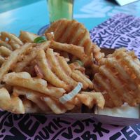 Waffle Fries at Vegan Junk Food Bar - De Pijp in Amsterdam