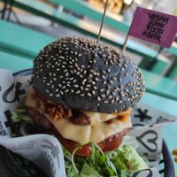 Notorious Sumo Burger at Vegan Junk Food Bar - De Pijp in Amsterdam