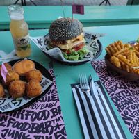 Dinner at Vegan Junk Food Bar - De Pijp in Amsterdam