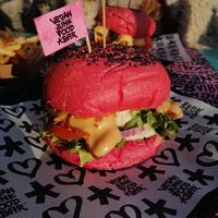 Daddy burger at Vegan Junk Food Bar - De Pijp in Amsterdam
