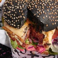 first cut  at Vegan Junk Food Bar - De Pijp in Amsterdam