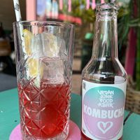 The best kombucha   at Vegan Junk Food Bar - De Pijp in Amsterdam