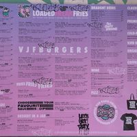 Menu May 2022 at Vegan Junk Food Bar - De Pijp in Amsterdam