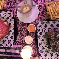 Left - Daddy Burger & Right - Mc Kroquette Burger   at Vegan Junk Food Bar - De Pijp in Amsterdam