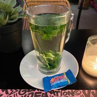 Fresh Mint Tea

 at Vegan Junk Food Bar - De Pijp in Amsterdam