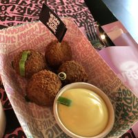 meatballs  at Vegan Junk Food Bar - De Pijp in Amsterdam