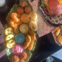 Appetizer platter    at Vegan Junk Food Bar - De Pijp in Amsterdam