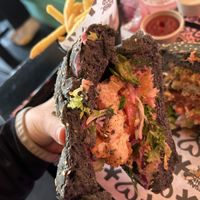 cross section of the fizz  at Vegan Junk Food Bar - De Pijp in Amsterdam