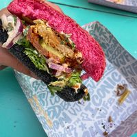 munchin' at Vegan Junk Food Bar - De Pijp in Amsterdam