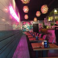 Restaurant interior  at Vegan Junk Food Bar - De Pijp in Amsterdam