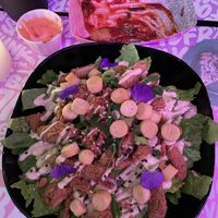 Vegan Cesar salad   at Vegan Junk Food Bar - De Pijp in Amsterdam