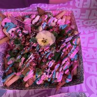 Rainbow fries   at Vegan Junk Food Bar - De Pijp in Amsterdam