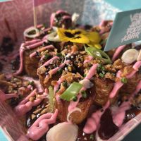 
Curry Wurst 8,95€  at Vegan Junk Food Bar - De Pijp in Amsterdam