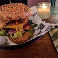ORIGINAL VJFB Burger at Vegan Junk Food Bar - De Pijp in Amsterdam
