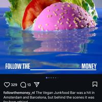 Investigation revealed that they didn't pay their Spanish employees for months. Using vegan "hype" to make money. Turned one restaurant into a meat one. at Vegan Junk Food Bar - De Pijp in Amsterdam